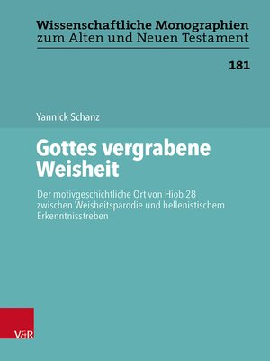 cover image of Gottes vergrabene Weisheit